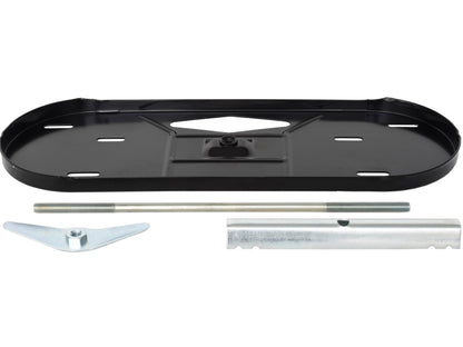 FLAME KING KT20MNT Flame King Dual RV Propane Tank Cylinder Rack for RVs and Trailers for 20lb Tanks - KT20MNT (Tanks Sold Separately)