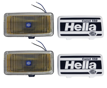 Hella 005700681 550 Performance Off-Road Amber Fog Light Kit