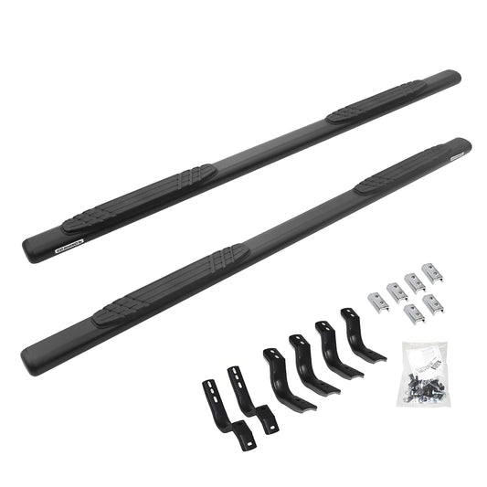GO RHINO 684443580T Go Rhino 4" OE Xtreme Sidesteps & Brackets | Galvanized Steel, Textured Black | 684443580T | Fits 2022-2024 Toyota Tundra Double Cab Pickup