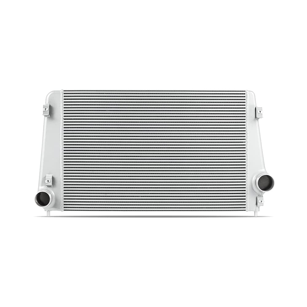 MISHIMOTO MMINT-DMAX-17SL Mishimoto Performance Intercooler for Duramax 6.6L 2017-2019, Silver