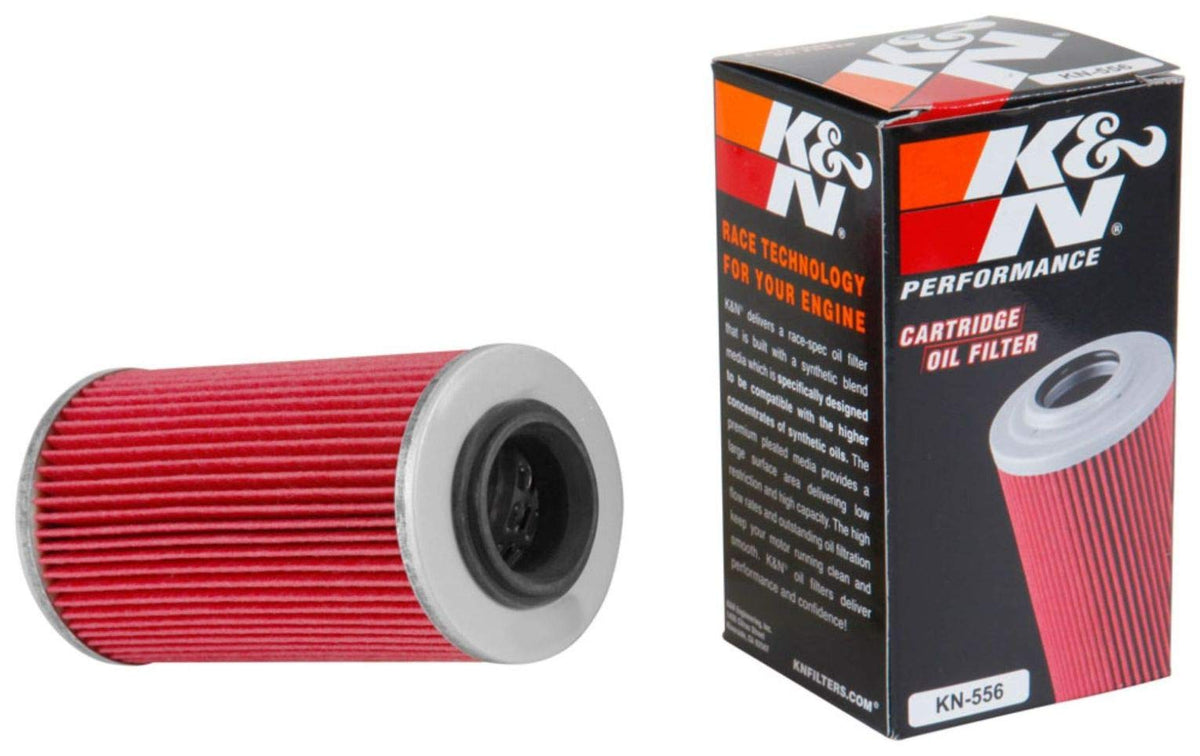 K&N FILTER KN-556 K&N Motorcycle Oil Filter: High Performance, Premium, KN-556