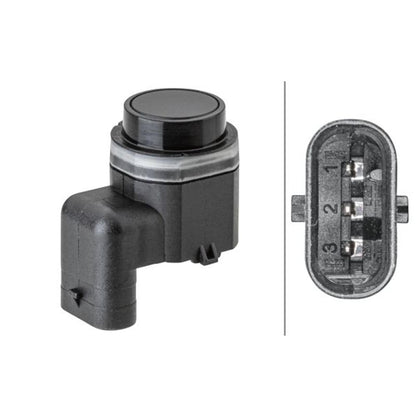 Hella 358141811 6PX 358 141-811 Parking Aid 3-Pin Plugged