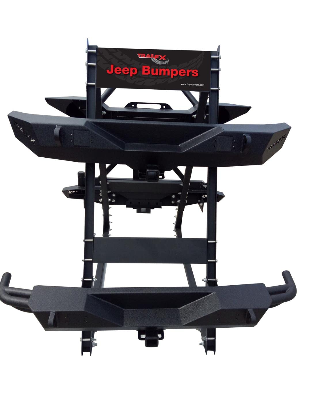 TRAILFX QD1000JB TrailFX - QD1000JB - Display Rack Compatible with/Replacement for Jeep Bumper