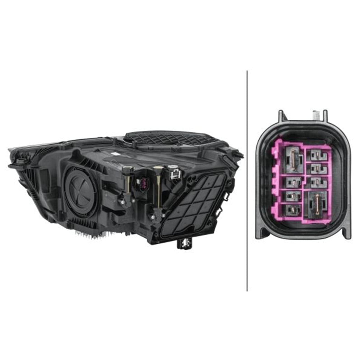 Hella 354870061 HLMP LED/HALO RH SAE W/O DRL SIGNATURE