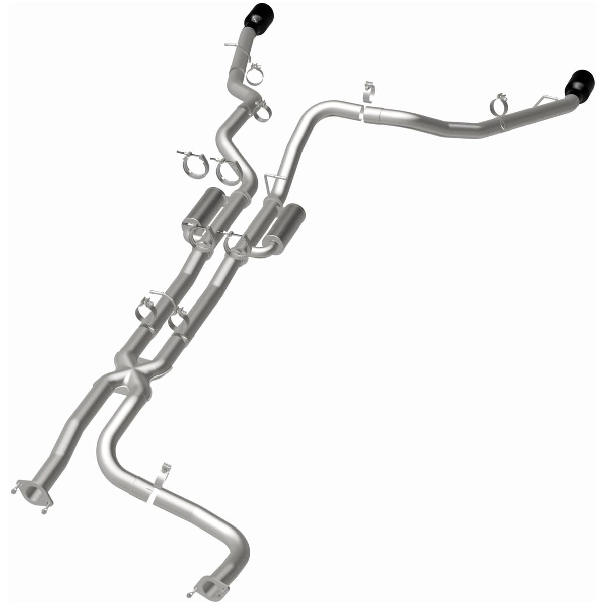 MAGNAFLOW 19705 MagnaFlow Performance Cat-Back Exhaust System Kit 19705