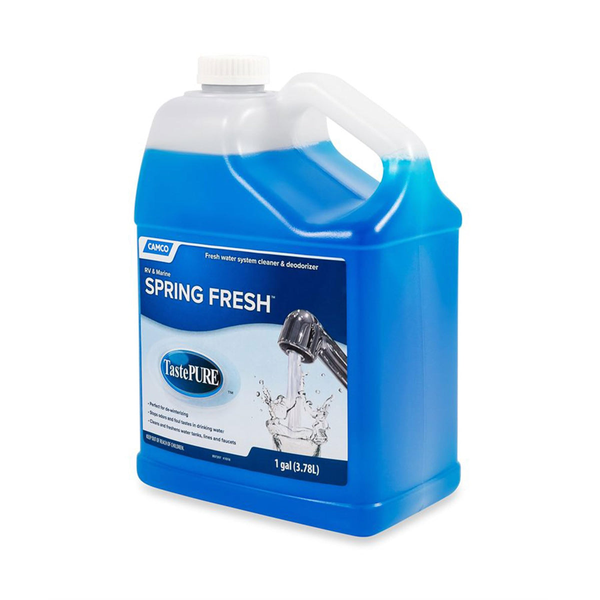 CAMCO 40207 Camco TastePURE Spring Fresh Water System Cleaner - 1 Gallon - Made in USA