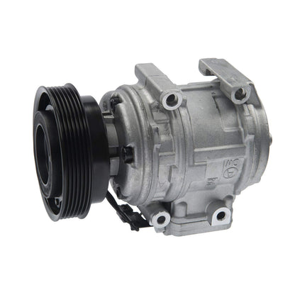 MANDO 10A1055 Mando 10A1055 AC Compressor with Clutch Original Equipment (Pre-filled Oil)