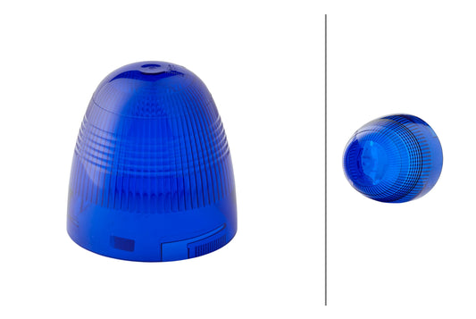 HELLA 859020101 Hella 859020101 KL Rotaflex Replacement Lens, Blue