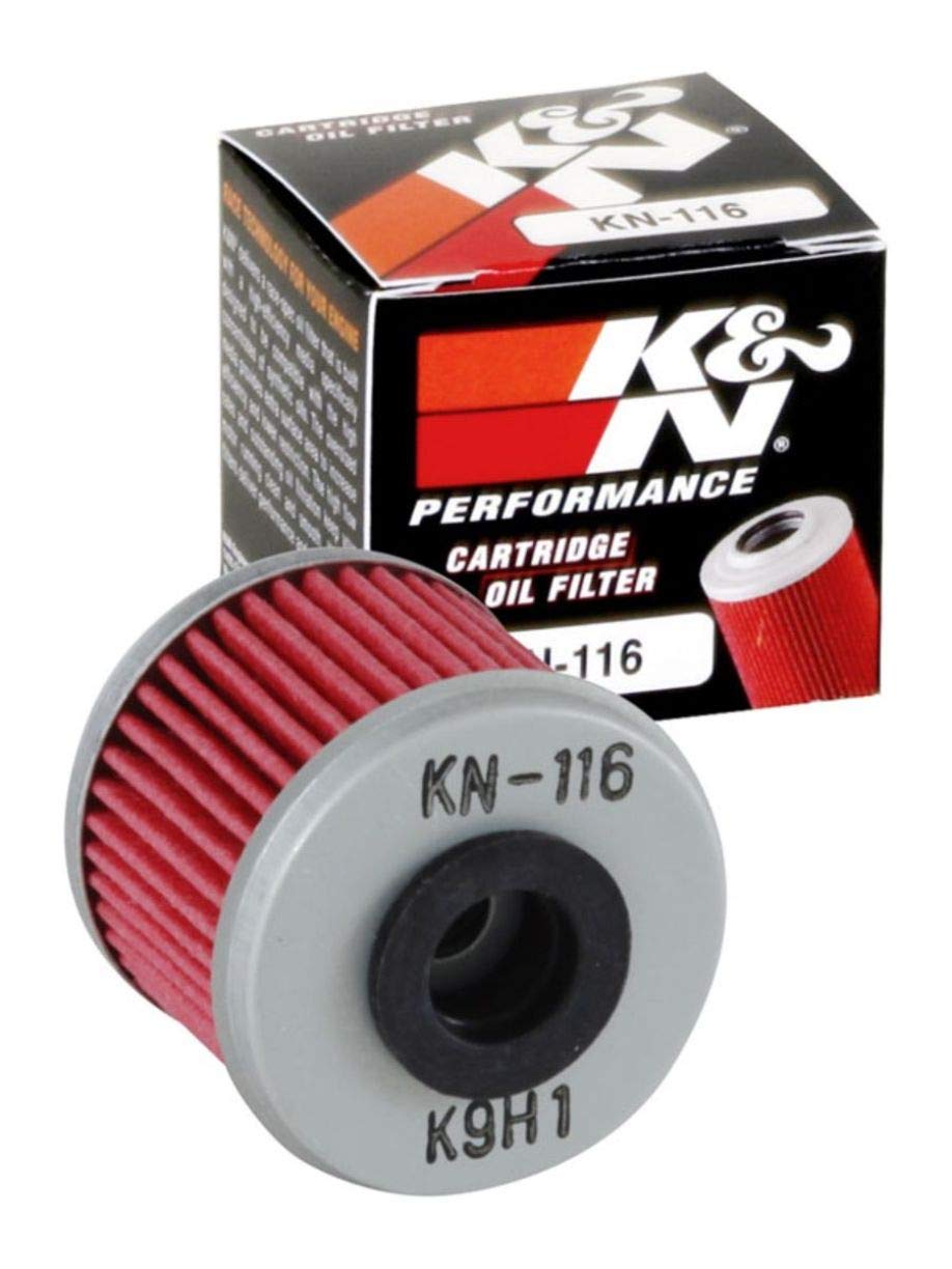 K&N FILTER KN-116 K&N Motorcycle Oil Filter: High Performance, Premium, KN-116
