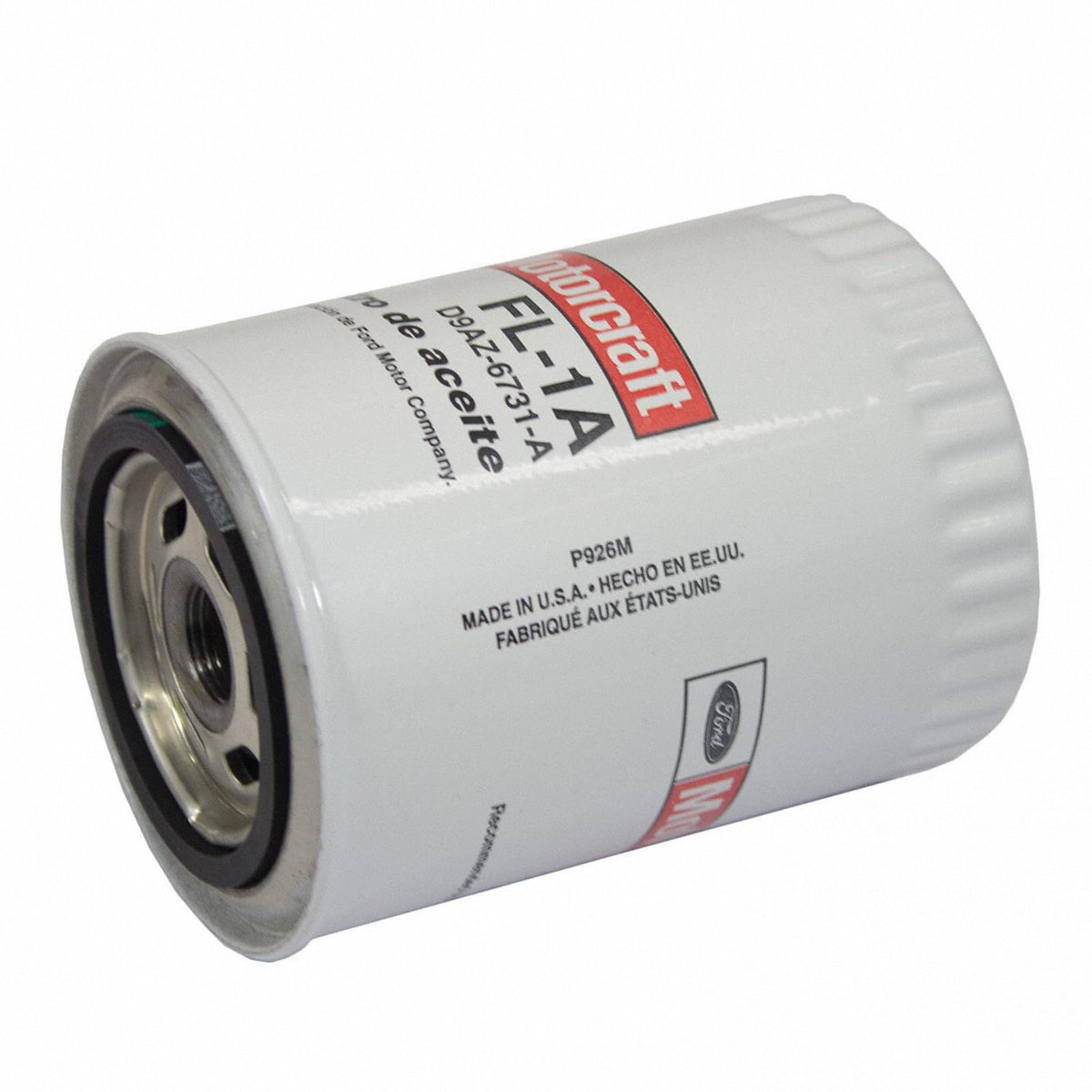 MOTORCRAFT FL1A Motorcraft Engine Oil Filter- FL-1-A (OE Replacement Part for Select Models and Years of Ford, Lincoln and Mercury Vehicles)