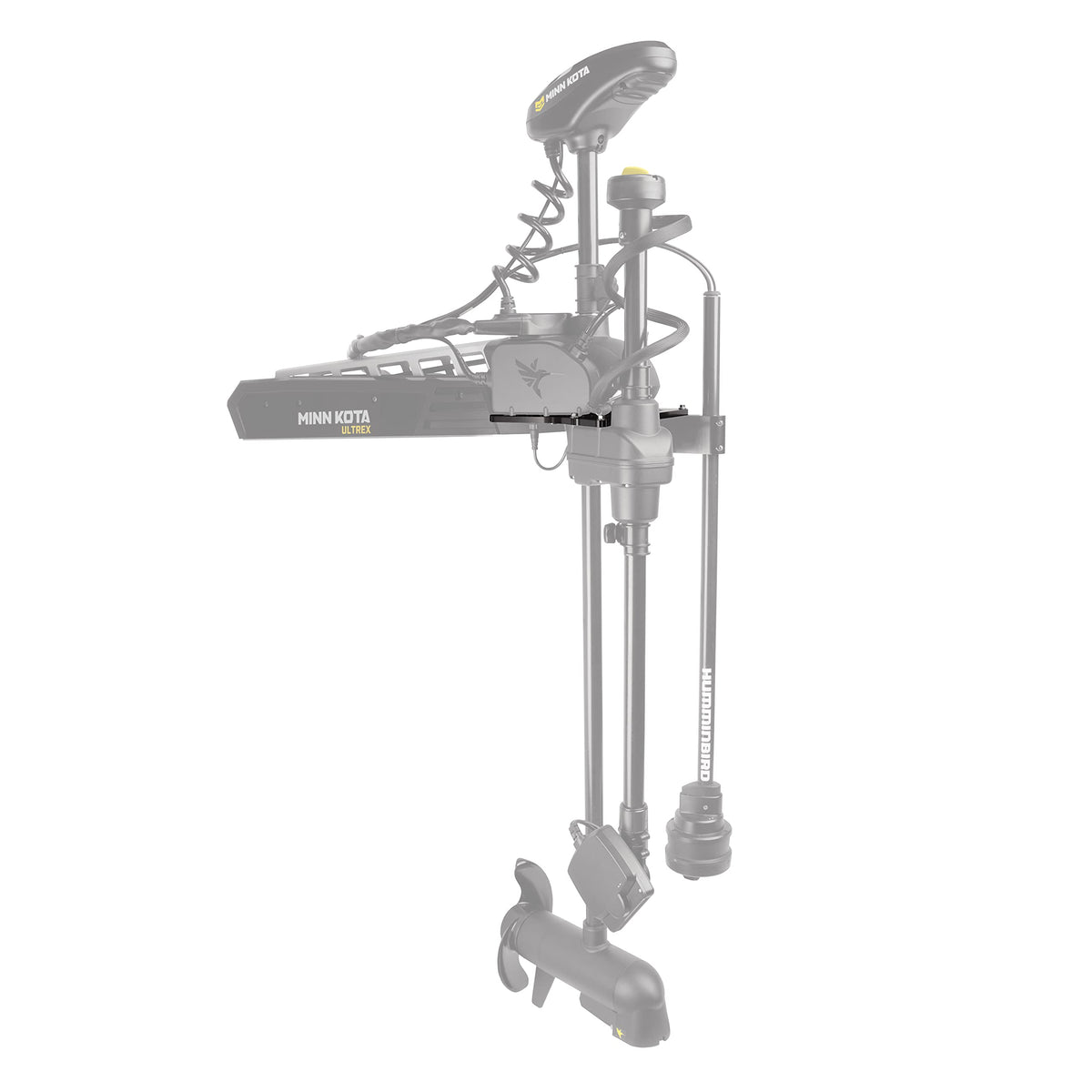 HUMMINBIRD 740211-1 Humminbird MEGA Live TargetLock and MEGA 360 Dual Mount for Ultrex Trolling Motors