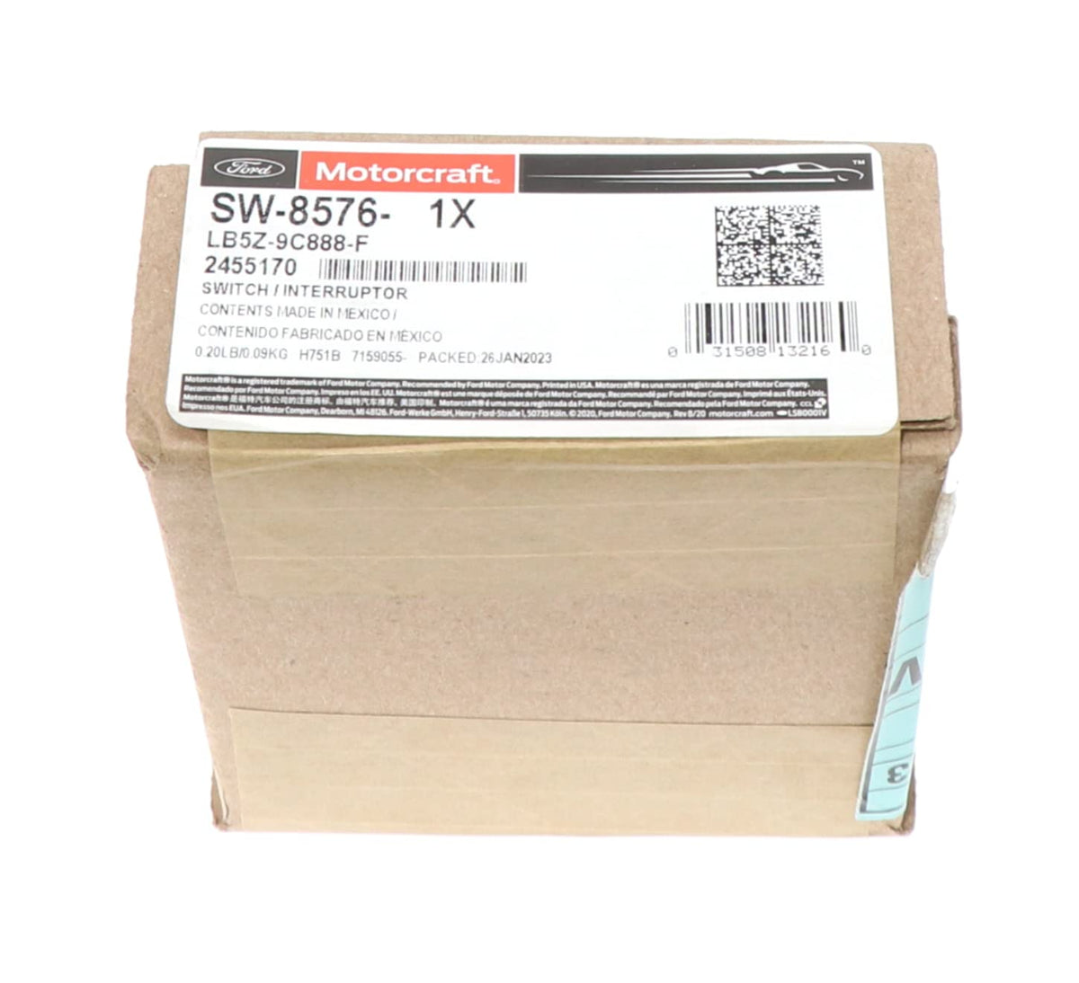 Motorcraft SW8576 CONTROL SWITCH ASSEMBLY