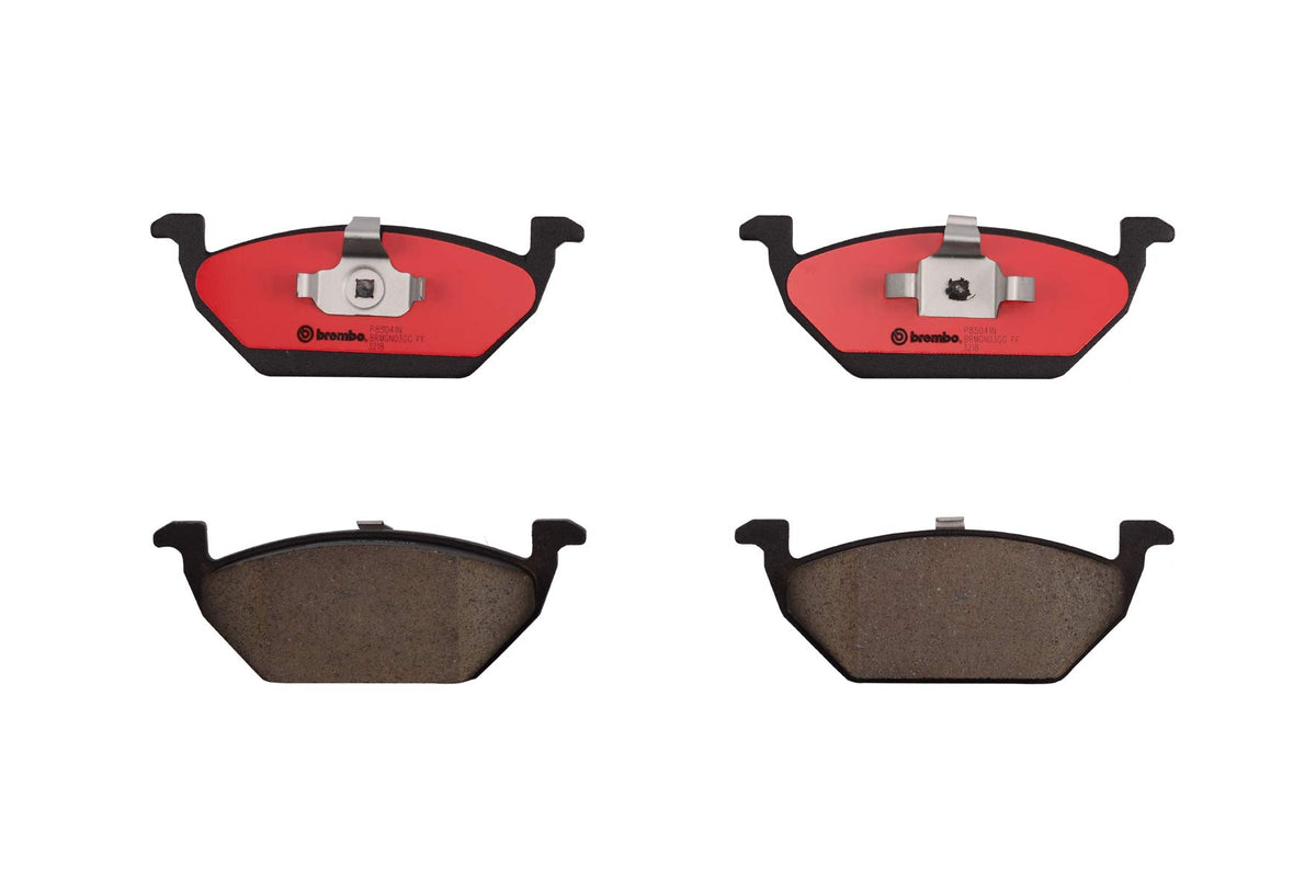 BREMBO P85041N Brembo P85041N Premium Ceramic Front Disc Brake Pad Set AUDI/SEAT/SKODA/SKODA (SVW)/VW/VW (FAW)/VW (SVW)/ZHONGHUA (BRILLIANCE) OE# 1J0698151
