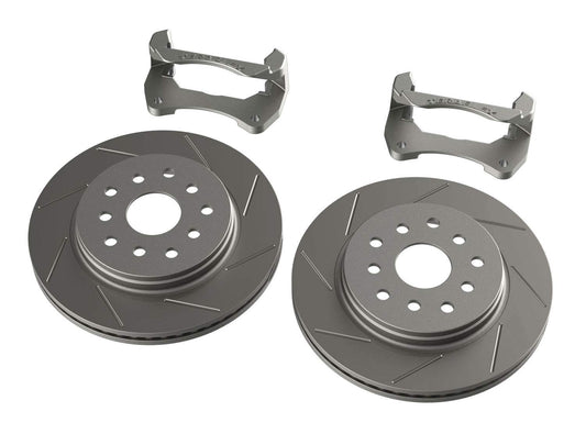 TERAFLEX 4303490 TeraFlex 4303490 Brake Kit (JK Front Performance Rotor Kit with Slotted Rotors)