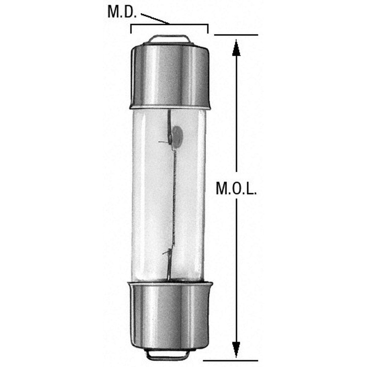 WAGNER BP211-2 Wagner Lighting BP211-2 Multi-Purpose Light Bulb Card of 2
