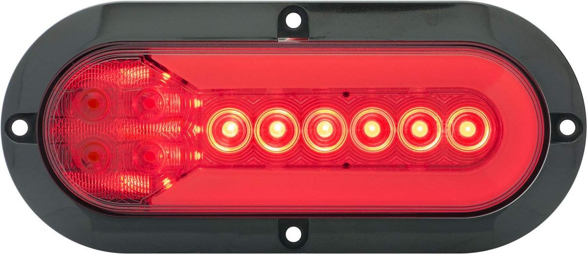 OPTRONICS STL1211RCFHPGP Optronics STL1211RCFHPGP 6' LED STT/BU;GLO;CLEAR;SURFMT;FPL3