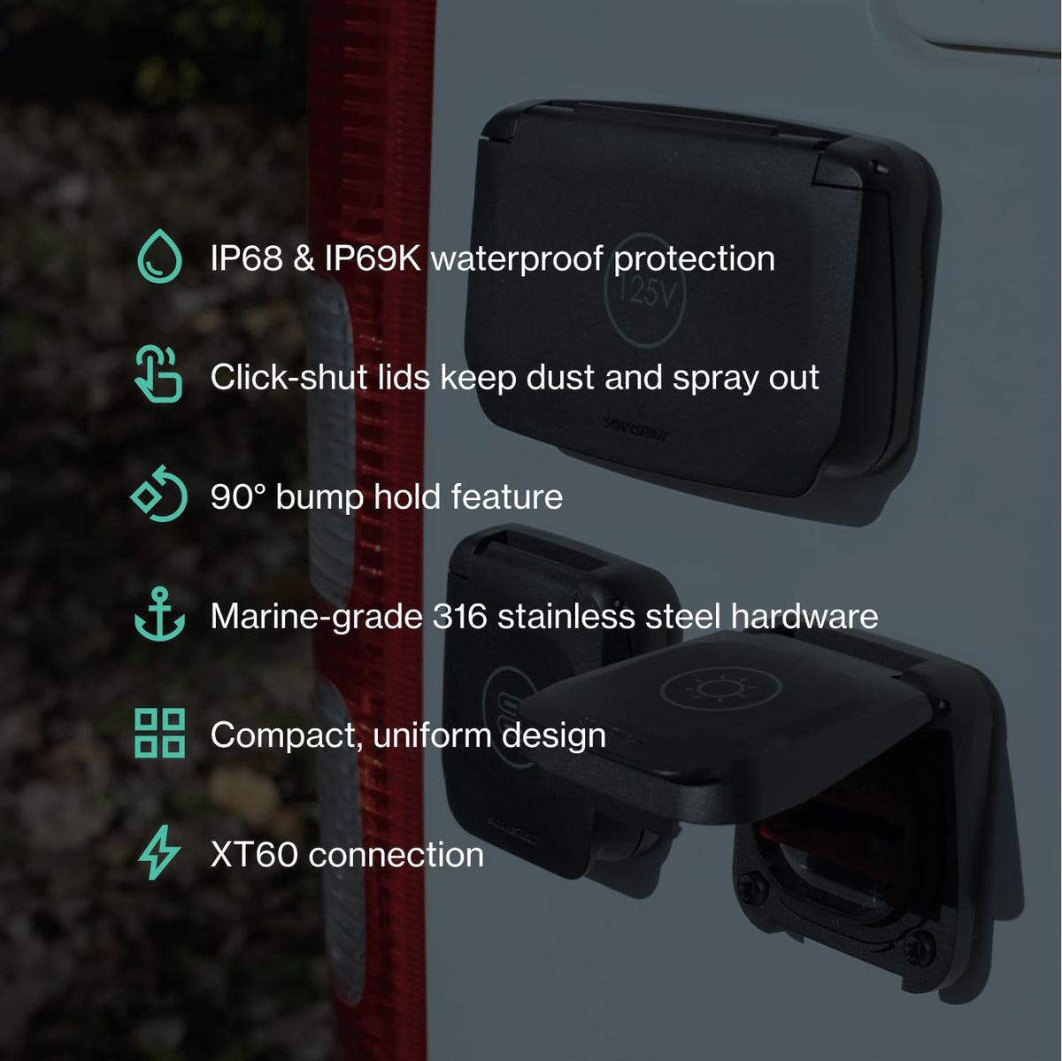SCANSTRUT SC-V-S3 Scanstrut SC-V-S3 Ventura Series XT60 Solar Connection