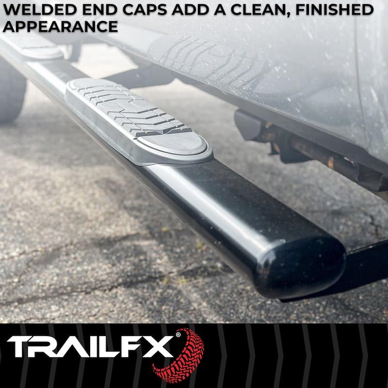 TrailFX A7057B 5' OVAL NERF BAR BLK
