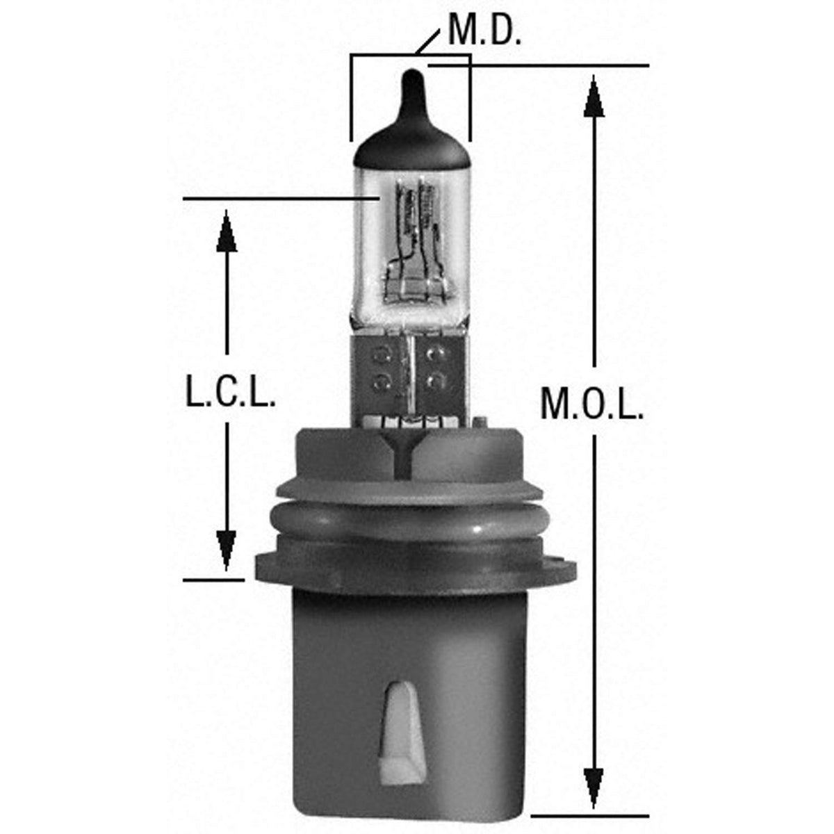 WAGNER BP9007 Wagner Lighting BP9007 Standard Multi-Purpose Light Bulb Card of 1