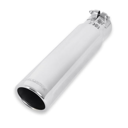 FLOWMASTER 15361 Flowmaster 15361 Exhaust Tip - 3.00 in. Rolled Angle Polished SS fits 2.50 in. Tubing - Clamp On