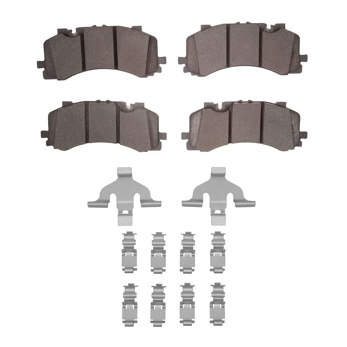 Dynamic Friction 1600-1952-01 EURO CERAMIC BRAKE PADS AND HARDWAR