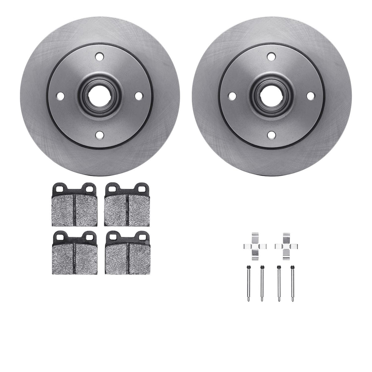 Dynamic Friction 6612-74007 DFC Front Brake Kit