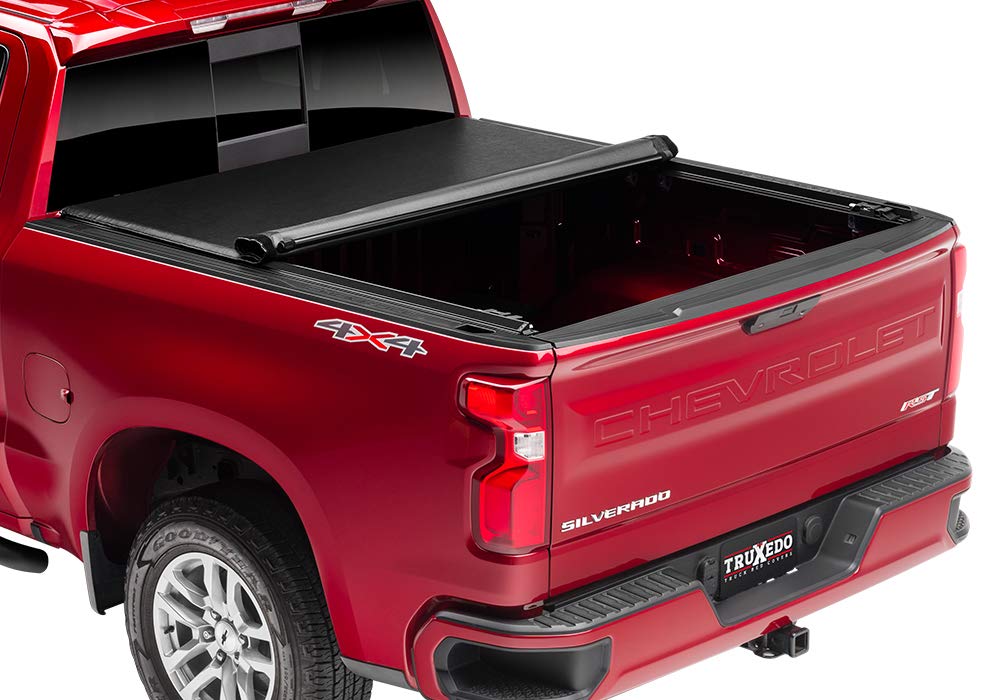 TRUXEDO 764001 RealTruck TruXedo Deuce Hybrid Truck Bed Tonneau Cover – 764001 – Fits 2022-2024 Toyota Tundra w/Rail System 5' 7" Bed (66.7")