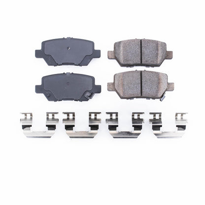 Powerstop 17-1090 Z17 Replacement Ceramic Brake Pads Rear