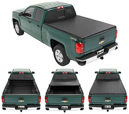 BESTOP 19219-01 Bestop 19219-01 EZ-Roll Tonneau Cover for 2015-2018 Chevy Colorado/GMC Canyon, 5.2' bed