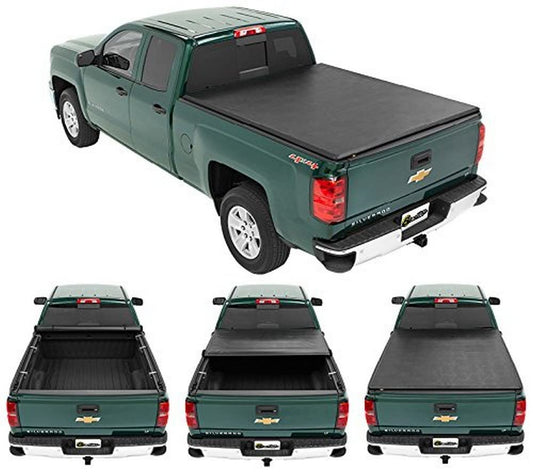 BESTOP 19219-01 Bestop 19219-01 EZ-Roll Tonneau Cover for 2015-2018 Chevy Colorado/GMC Canyon, 5.2' bed
