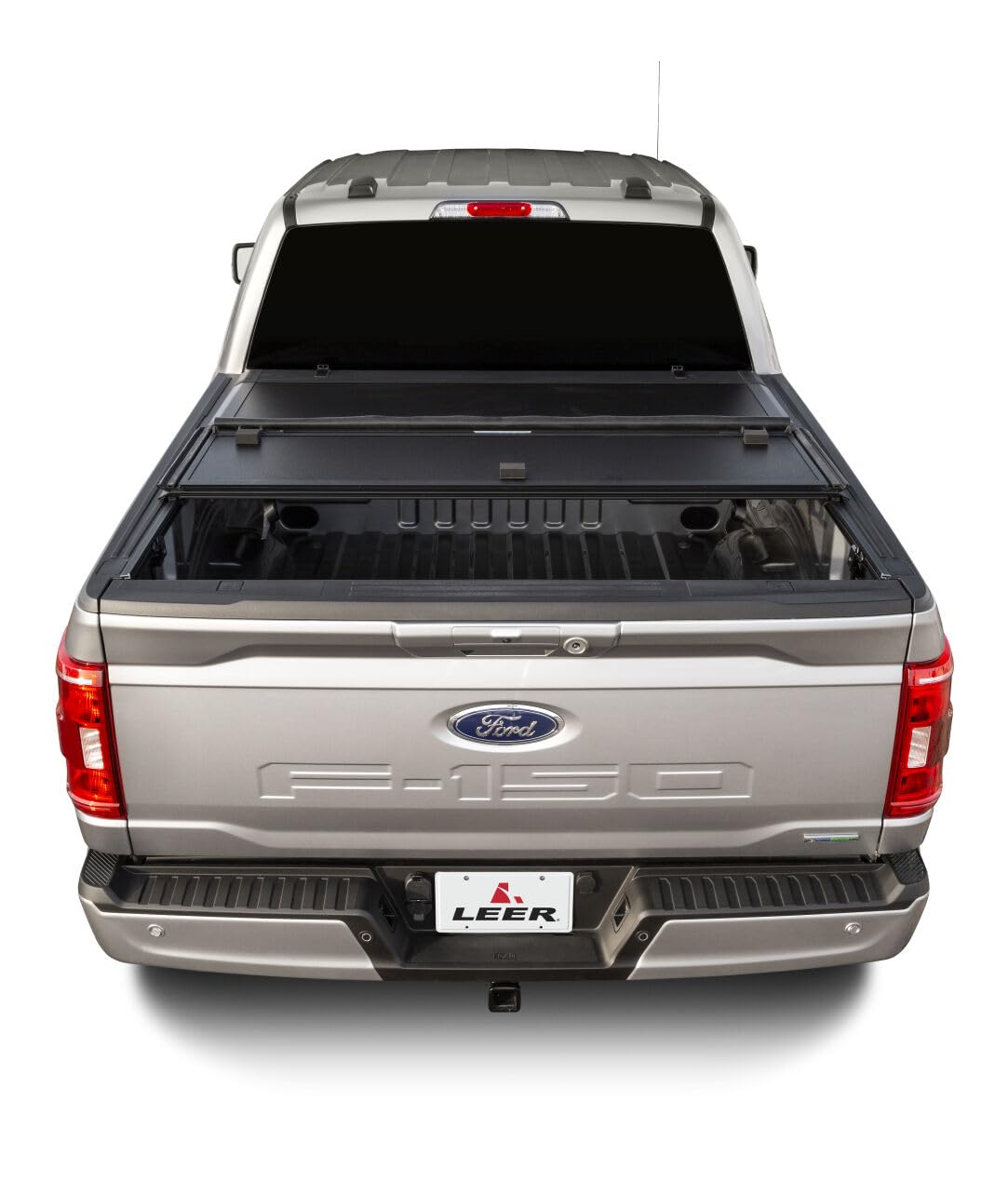 LEER 631342 LEER HF350M 3-Panel Folding Tonneau Cover, Fits 2024-2026 Ford Ranger with 4'10" Truck Bed