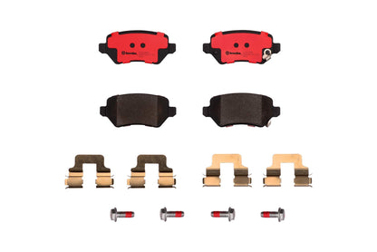BREMBO P59038N Brembo P59038N Premium Ceramic Rear Disc Brake Pad Set CHEVROLET/HOLDEN/HSV/KIA/LADA/OPEL/VAUXHALL OE# 1605625