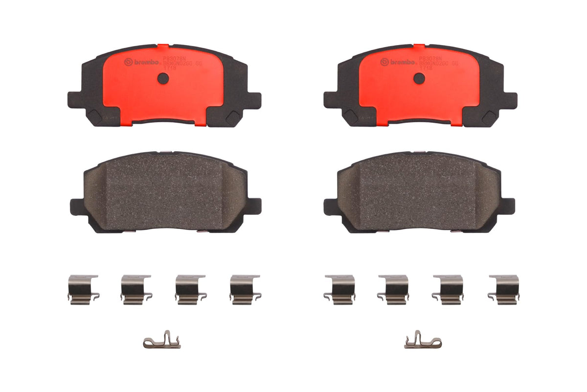 BREMBO P83078N Brembo P83078N Premium Ceramic Front Disc Brake Pad Set LEXUS/TOYOTA OE# 0446548030