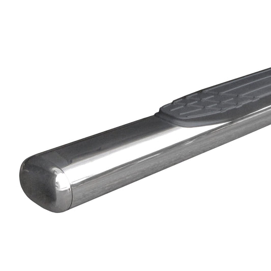 GO RHINO 104404680PS Go Rhino 4" Oval 1000 Series Sidesteps & Brackets | Stainless Steel, Polished | 104404680PS | Fits 2014-2018 Chevrolet/GMC Silverado/Sierra 1500 Double Cab Pickup & Others (See Description)