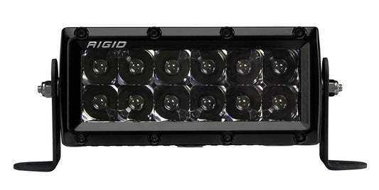 Rigid Industries 106213BLK Rigid Industries E-Series 6 Inch PRO LED Light Bar Spot Midnight Edition