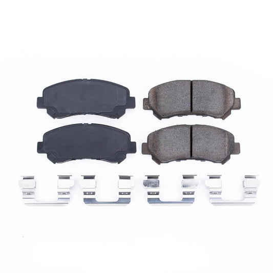 Powerstop 17-1374 Z17 Replacement Ceramic Brake Pads Front