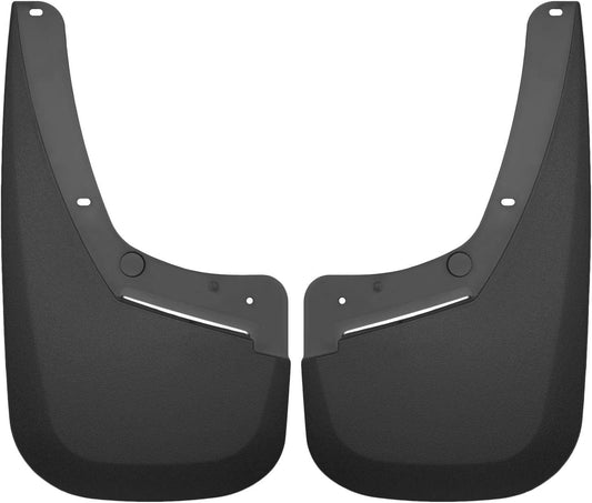Husky Liners 59521 Husky Liners Custom Mud Guards – Fits 2021-2026 Ford F-150 (King Ranch, Lariat, Limited, Platinum, SSV, Tremor, XL, XLT) – Rear Set, 2-pc Black - 59521