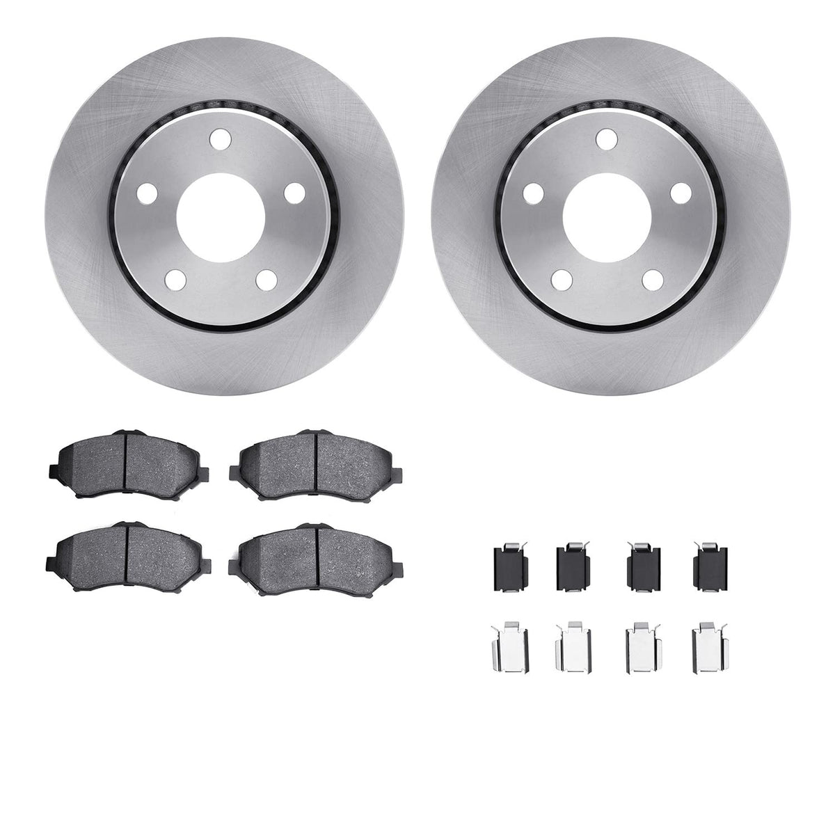 Dynamic Friction 6512-42202 Front Brake Kit