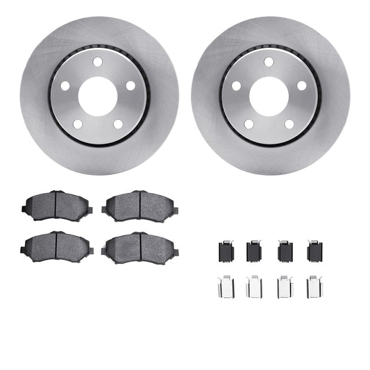 Dynamic Friction 6512-42202 Front Brake Kit