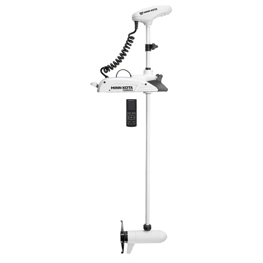 MINN KOTA 1363786 Minn Kota Riptide Terrova Bow-Mount Electric Trolling Motor with GPS, Spot-Lock – 80 Lb. Thrust, 60 In. Shaft, Saltwater