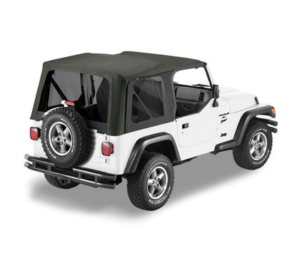 BESTOP 79139-01 Bestop Replace-A-Top Black Sailcloth 7913901 for Jeep Wrangler TJ 1997-2002