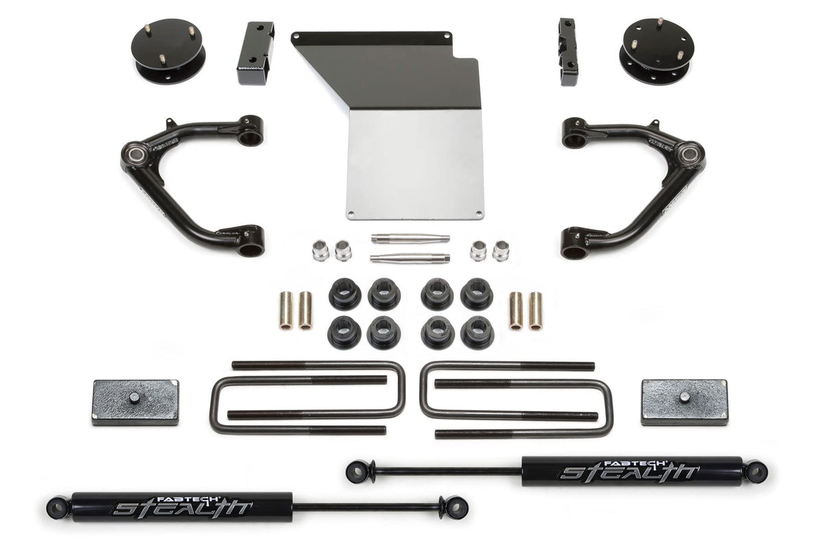 FABTECH K1062M Fabtech K1062M 4in Lift System w/Shocks