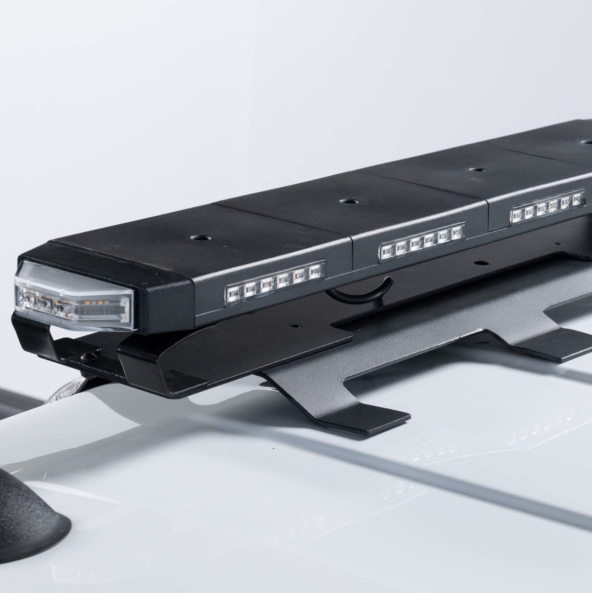 PUTCO 950236 Putco Tri-Hornet LED Stealth Rooftop Strobe Light Bar (Amber, White & Blue), 36" Tri Color Strobe Light