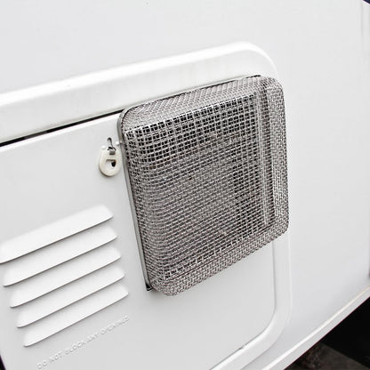 CAMCO 42151 Camco 42151 Flying Insect Water Heater Screen - WH 400,6.75" X 6.75" X 1.3", Gray