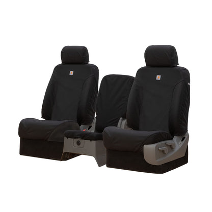 Covercraft SSC3480COBK Covercraft Carhartt Super Dux SeatSaver Custom Seat Covers – SSC3480COBK – 1st Row 40/20/40 Bench Seat – Compatible with 2019-2020 Ford F-150, 2019-2022 F-250/F-350/F-450/F-550 – Black