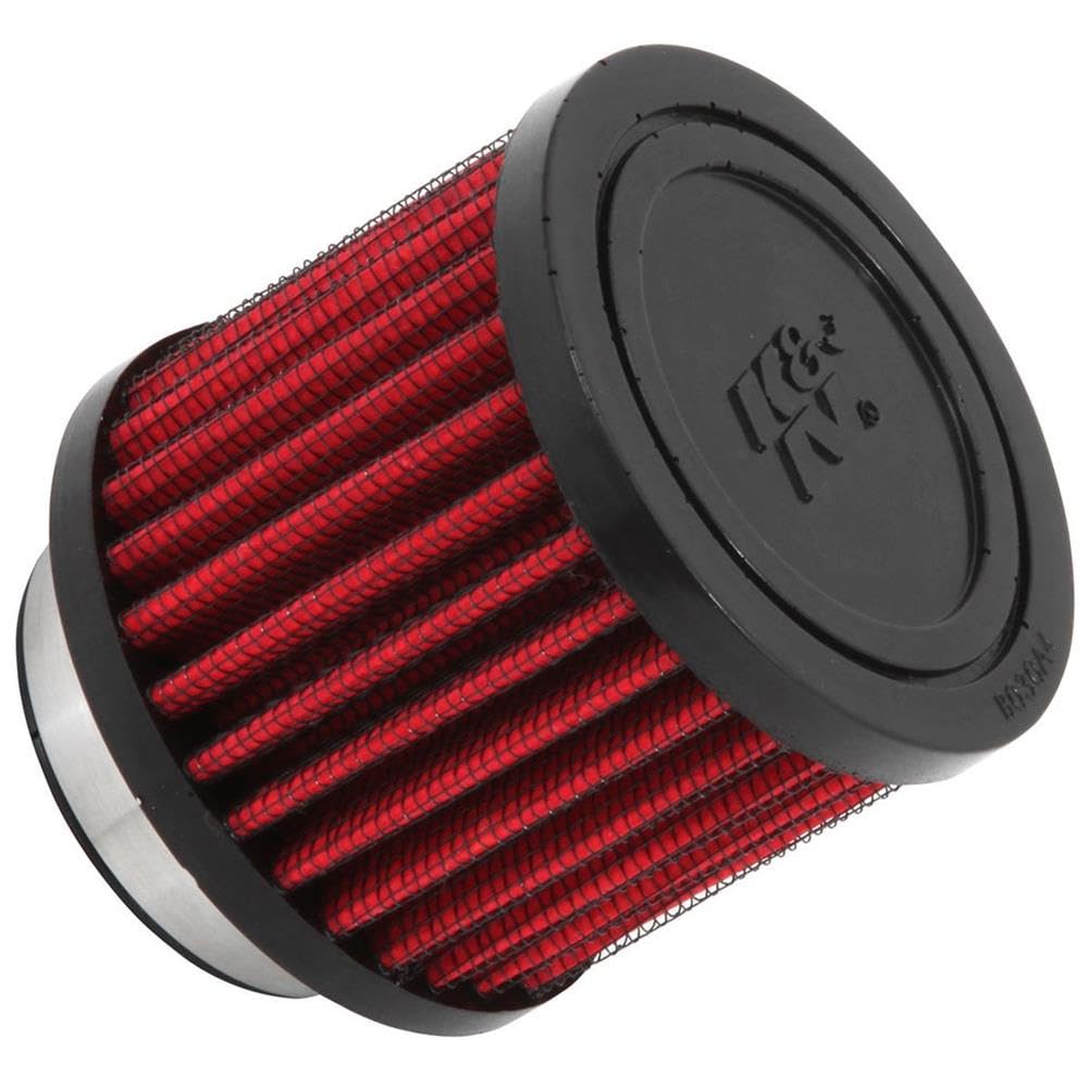 K&N FILTER 62-1470 K&N Vent Air Filter/ Breather: High Performance, Premium, Washable, Replacement Engine Filter: Flange Diameter: 1.75 In, Filter Height: 2.5 In, Flange Length: 0.625 In, Shape: Breather, 62-1470
