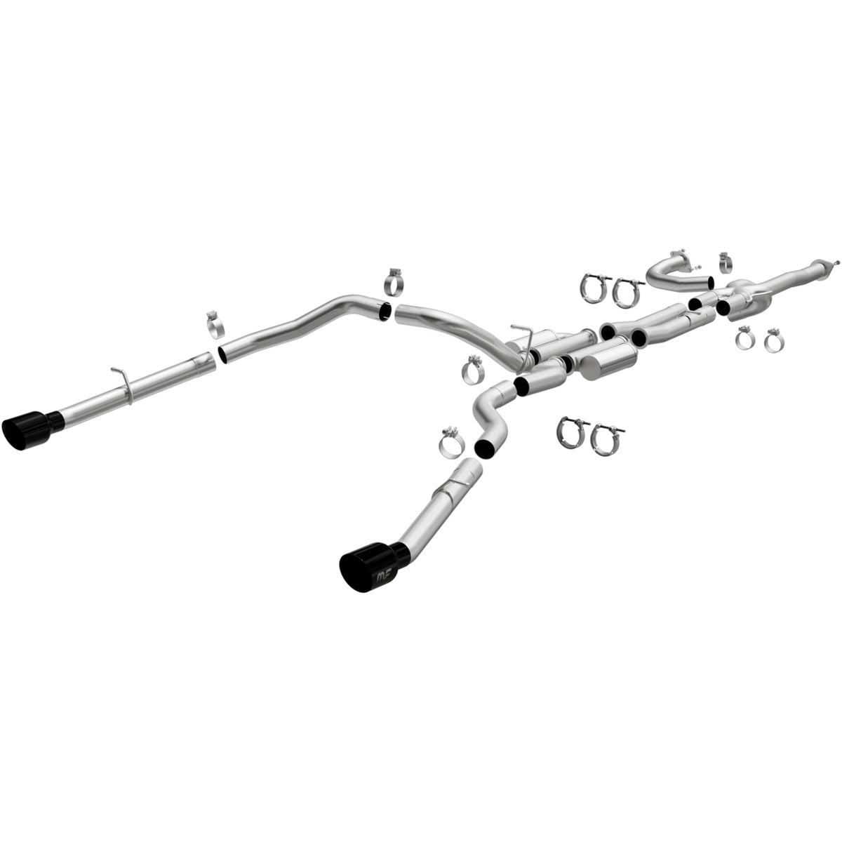 MAGNAFLOW 19705 MagnaFlow Performance Cat-Back Exhaust System Kit 19705