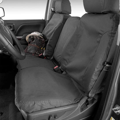 COVERCRAFT SS2454PCCH Covercraft SeatSaver Front Row Custom Fit Seat Cover for Select Dodge Journey Models - Polycotton (Charcoal)