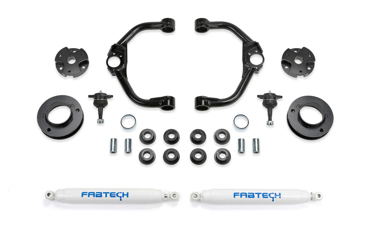 FABTECH K3167 Fabtech K3167 Performance Lift System w/Shocks 3 in. Lift For PN[FTS23202/FTS23204/FTS7188] Performance Lift System w/Shocks
