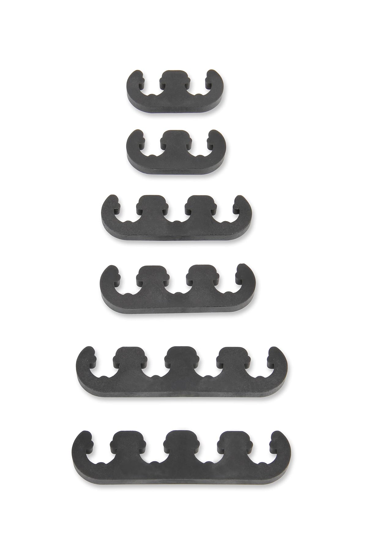 MR GASKET 9728 Mr. Gasket 9728 Wire Separators - Plastic - 7 mm / 8 mm - Black